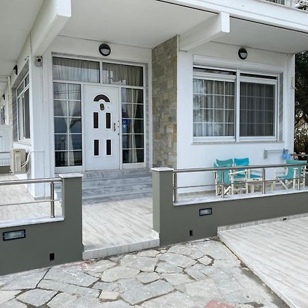 Villa Blue Apartments Ajía Triáda Kültér fotó