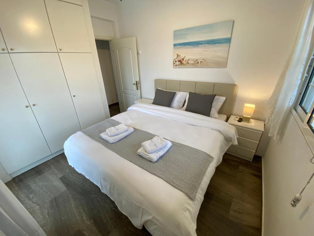Villa Blue Apartments Ajía Triáda Kültér fotó