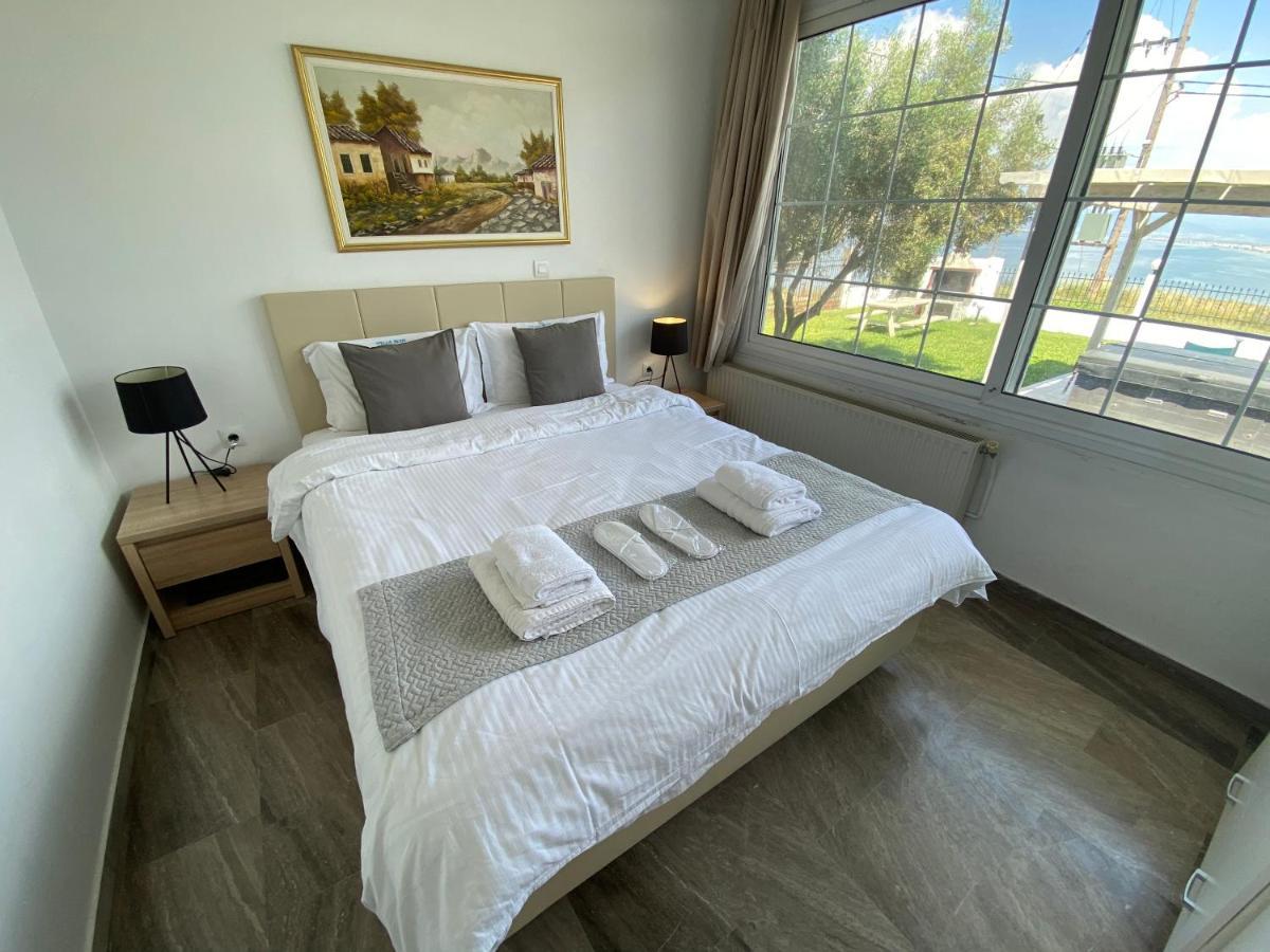 Villa Blue Apartments Ajía Triáda Kültér fotó