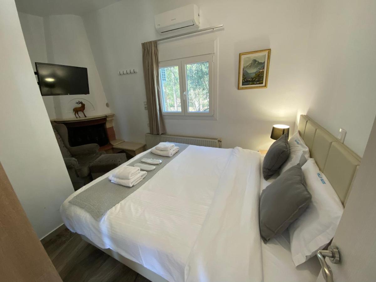 Villa Blue Apartments Ajía Triáda Kültér fotó