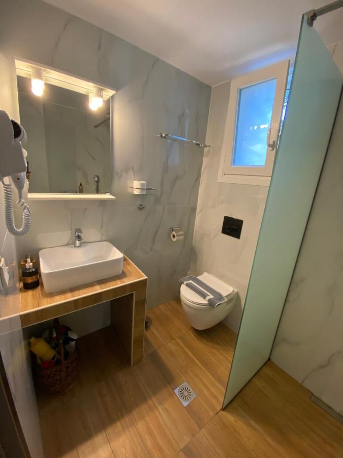 Villa Blue Apartments Ajía Triáda Kültér fotó