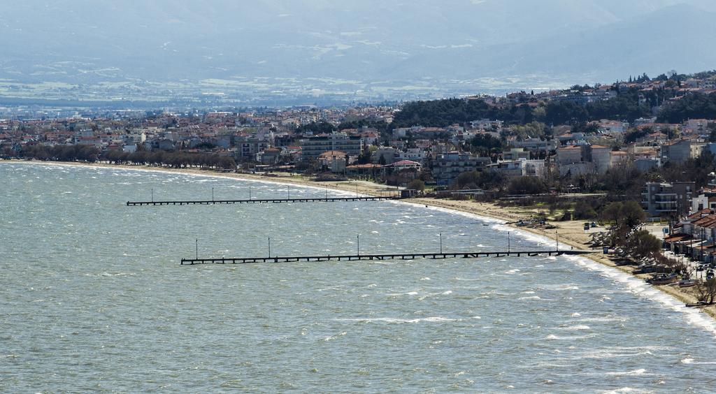 Villa Blue Apartments Ajía Triáda Kültér fotó