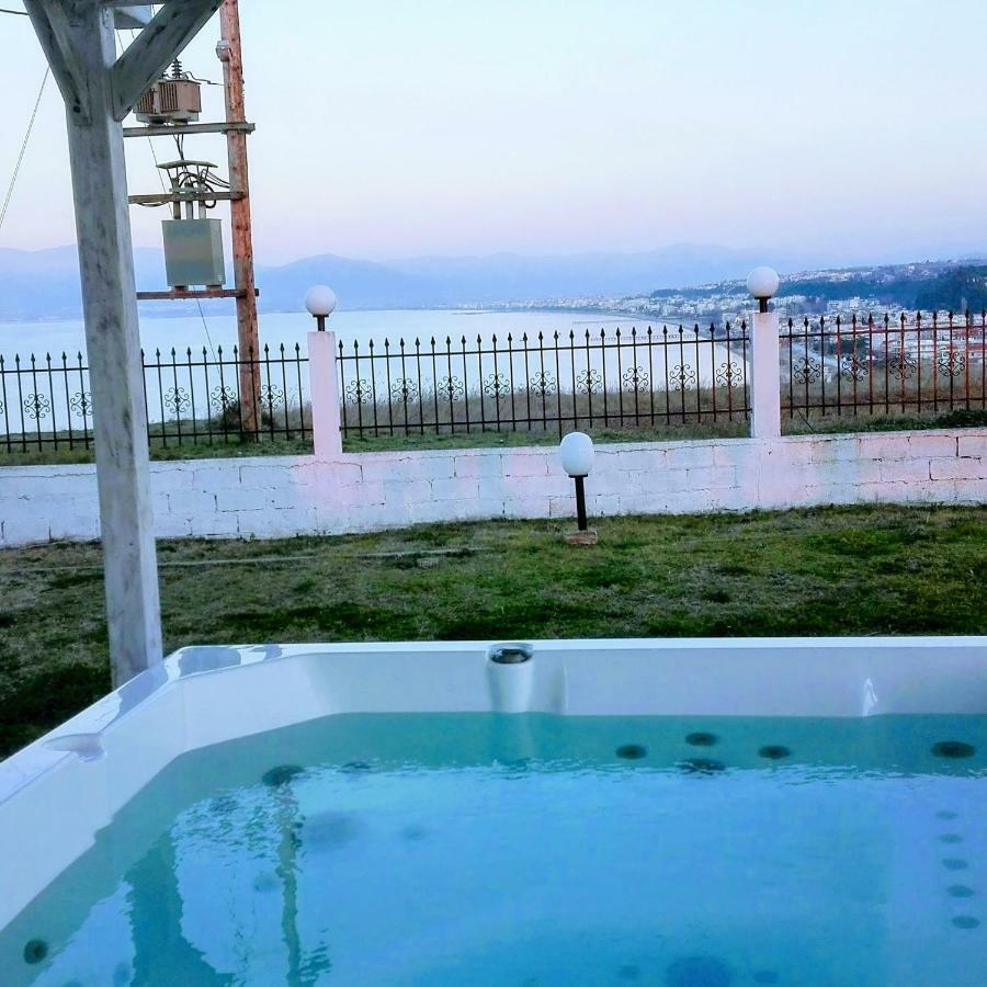 Villa Blue Apartments Ajía Triáda Kültér fotó