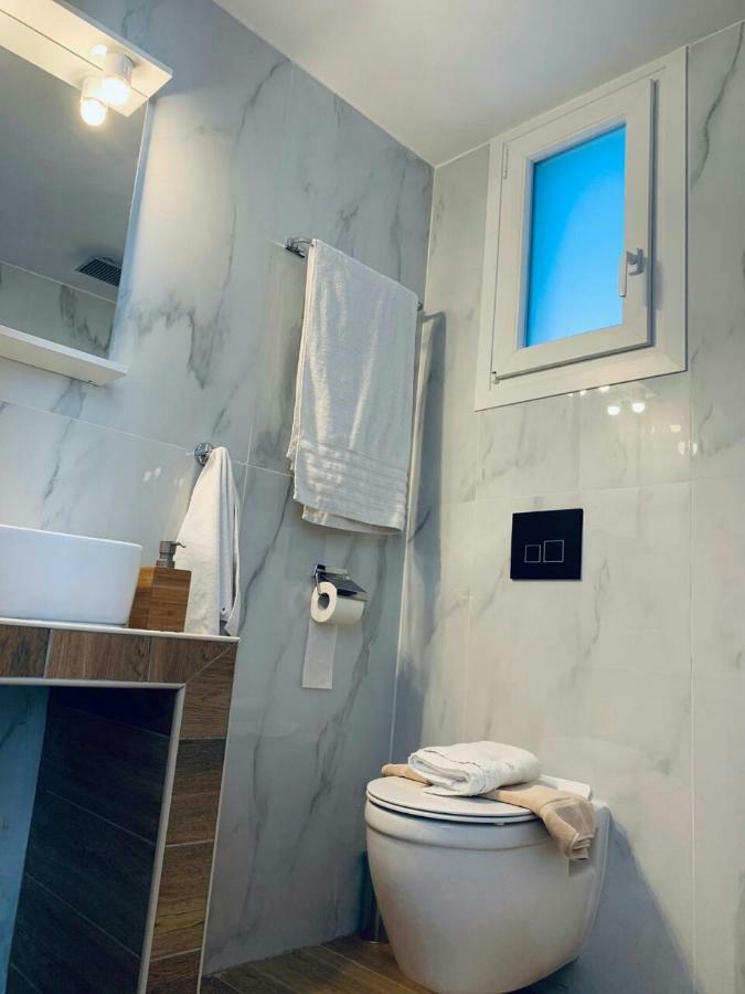 Villa Blue Apartments Ajía Triáda Kültér fotó